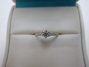 ダイヤモンドリング高価買取・大阪神戸3XE・H&C買取