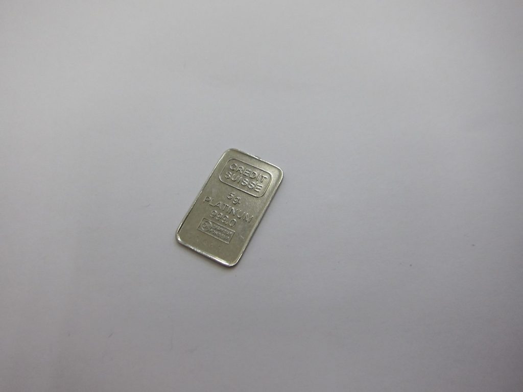 プラチナ・金買取 インゴット ・プレート大阪神戸・プラチナ延べ棒