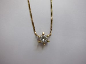 一粒ダイヤモンドネックレス高価買取・大阪神戸・ダイヤ買取