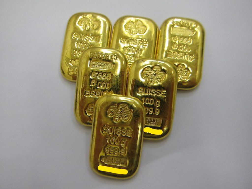 インゴット・スイスPAMP・買取・大阪神戸 ・金の延べ棒高価買取