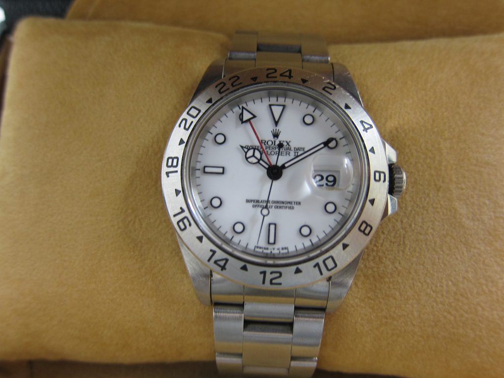 ロレックス高価買取・エクスプローラーⅡ・16570大阪神戸買取