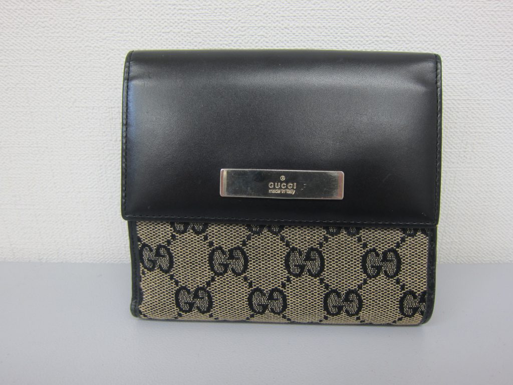 グッチ・高価買取・財布GGキャンバス・大阪神戸買取