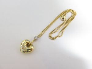 ダイヤモンドジュエリー 買取 大阪 神戸 ハートモチーフネックレス