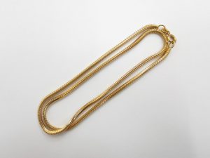 金 買取 大阪 神戸 18金 ネックレス 売却 本日今年の金の最高値を更新