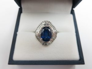 サファイア 買取 大阪 神戸 デザインが古い宝飾品 色石 高額査定