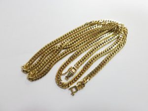 金 高価買取 大阪 神戸 K18 喜平ネックレス 換金 売却 18金 無料査定