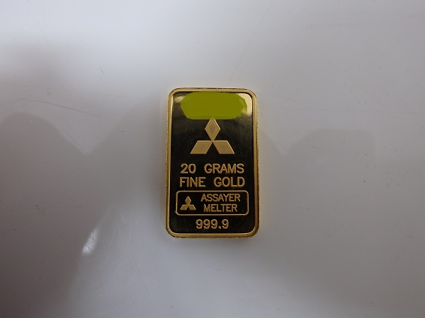 インゴット 買取 大阪神戸 Ｋ24金 プレート 金貨 999.9 高価買取査定