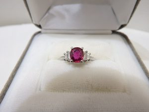 ルビー買取大阪、神戸、宝飾ジュエリー、デザインリング買取査定
