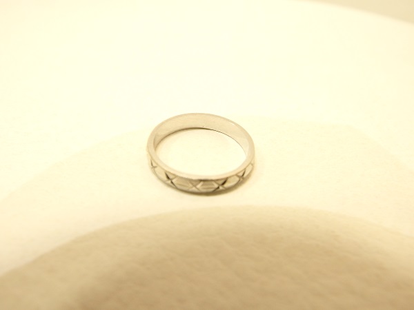 金買取大阪神戸Ｋ14金ＷＧリング高価買取査定ホワイトゴールド