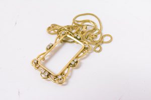 Ｋ18金買取大阪、神戸インゴットプレートネックレス買取