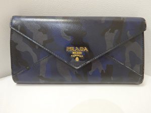 プラダ長財布買取大阪、神戸プラダサフィアーノ財布高価買取査定