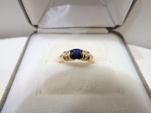 サファイヤ買取大阪、神戸サファイヤリング買取デザインリング査定