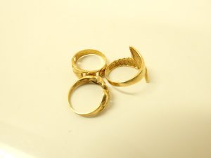 Ｋ18金リング買取大阪、神戸サイズが合わなくなったリング買取