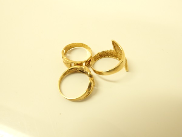 Ｋ18金リング買取大阪、神戸サイズが合わなくなったリング買取