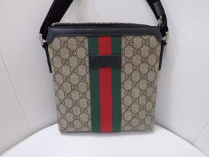 グッチ買取 大阪 神戸 GGスプリームショルダーバッグ 高価買取査定