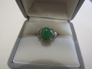 ヒスイダイヤモンドリング高価買取　大阪神戸