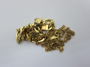 本日の金買取価格 神戸三宮店 K18 喜平 土日祝もインゴット売却可能