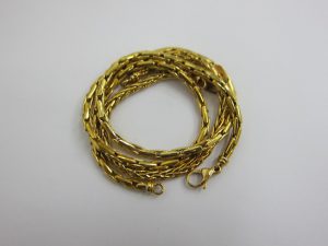 金 買取 神戸 大阪 K18 ゴールドジュエリー 750 鷲の頭 刻印 18金 貴金属