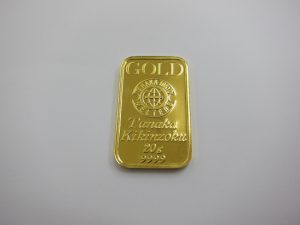 金 買取 田中貴金属 インゴット 20g バー T.K.K 金地金 高額査定