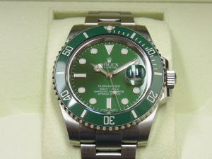 ロレックス サブマリーナ グリーンベゼル 116610LV 買取 大阪神戸