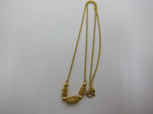 k21.6金ネックレス 中国金 香港金 シナ金ジュエリー 置物 買取 大阪神戸