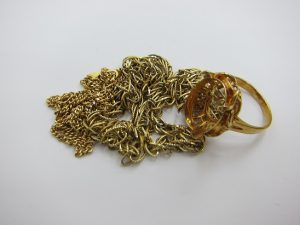 金 買取 18金 ネックレス リング 無料査定 金地金買取価格7226円