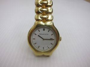 ティファニー・ティソロLM買取大阪・神戸K18YG時計買取
