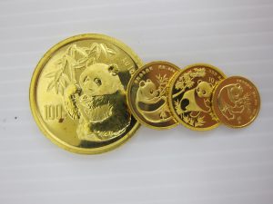 K24金・パンダコイン・高価買取・大阪神戸・中国造幣公司発行・インゴット買取