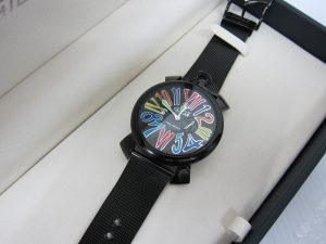ガガミラノ時計買取　大阪神戸　デザイン時計　ファッション時計