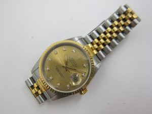 ロレックス・16233Ｇ高価買取大阪神戸・デイトジャスト時計買取