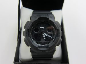 カシオ時計・高価買取・大阪神戸G-SHOCK・GA-100-1A1CR買取