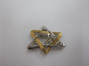 メレダイヤモンドpt900・k18金ブローチ買取・大阪神戸