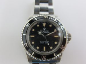 ロレックス・アンティーク高価買取・サブマリーナ 5513フチあり大阪神戸買取
