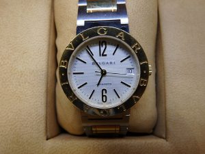 ブルガリ買取　ブルガリ時計高価買取　BB33SG　使わなくなった時計