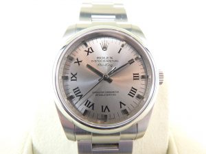 ロレックス買取　オイスターパーペチュアル114200エアキング高価買取
