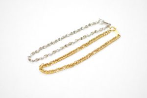 K18金＆プラチナPt850ブレスレット総重量9.7g買取いたしました。