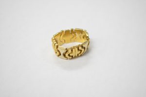 ブルガリパレンテシ風リングK18金7.8g買取いたしました。