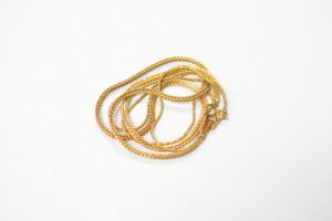 K18金イエローゴールドネックレス6.8g買取いたしました。