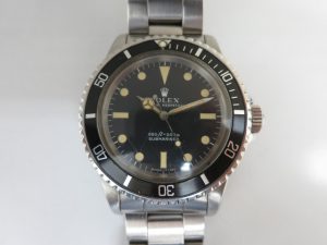 ロレックス 5513 買取 フチなし 下サブ アンティーク時計 4桁サブ