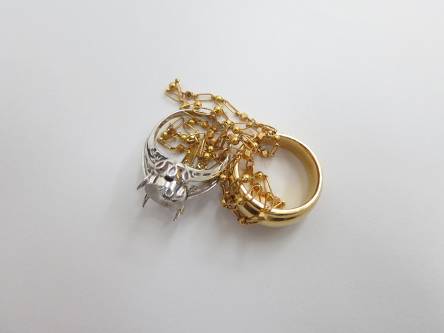 金値上がり 金の指輪とネックレス買取価格 K18・K14 無料査定