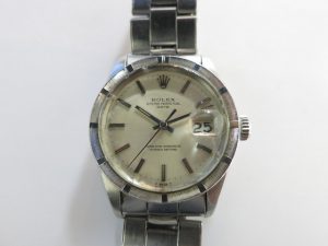 半世紀前のボロボロのロレックス高額査定 O.P.デイト 1501 買取