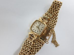 オメガ アンティーク時計買取 14K 社外ブレスの時計 高額査定