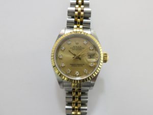 ロレックス 買取 大阪 神戸 デイトジャスト コンビ 69173G 高額査定