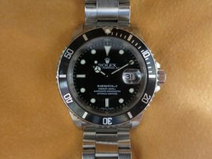 ロレックス サブマリーナ高価買取 16610 K番 ベゼル傷・風防欠け