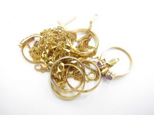 K18金ネックレスやリング31.4ｇ買取いたしました