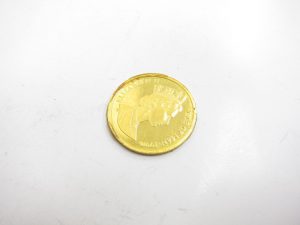 K24金エリザベス金貨インゴットコイン1/5オンス買取いたしました。