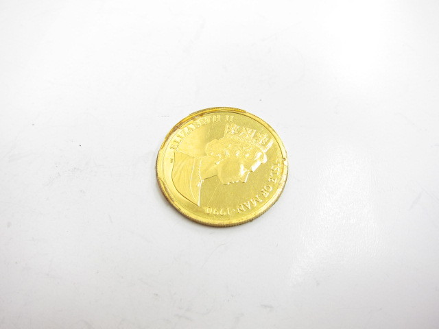 K24金エリザベス金貨インゴットコイン1/5オンス買取いたしました。