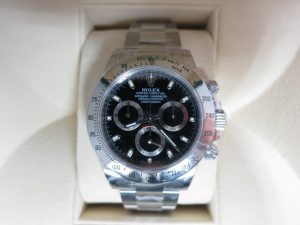 ロレックス デイトナ 買取 神戸・大阪 116520 未使用品 高価買取