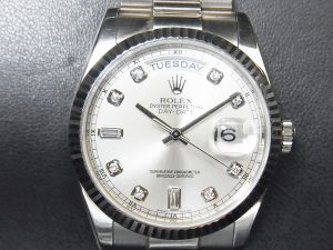 ロレックス 買取 大阪神戸 デイデイト 118239Ａ 高価買取査定