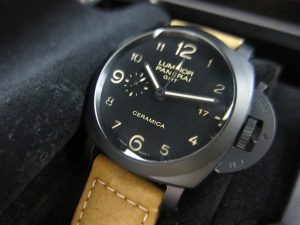 パネライ高価買取・大阪神戸・ルミノール1950・3デイズ GMTチェラミカ PAM00441